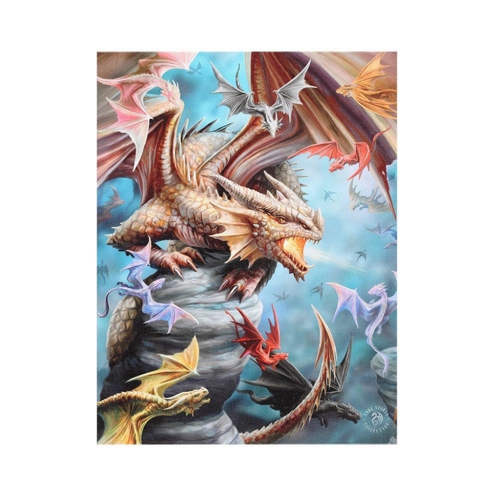 Dragon Clan Canvas Print - Anne Stokes Collection